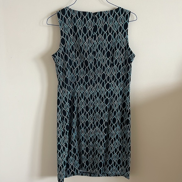 AB Studio Women’s Black and Blue Dress Size 12 - Picture 5 of 6